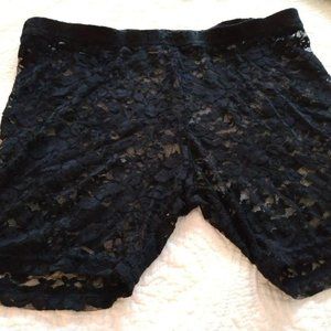 Black Lace Pantaloons to wear under a mini skirt